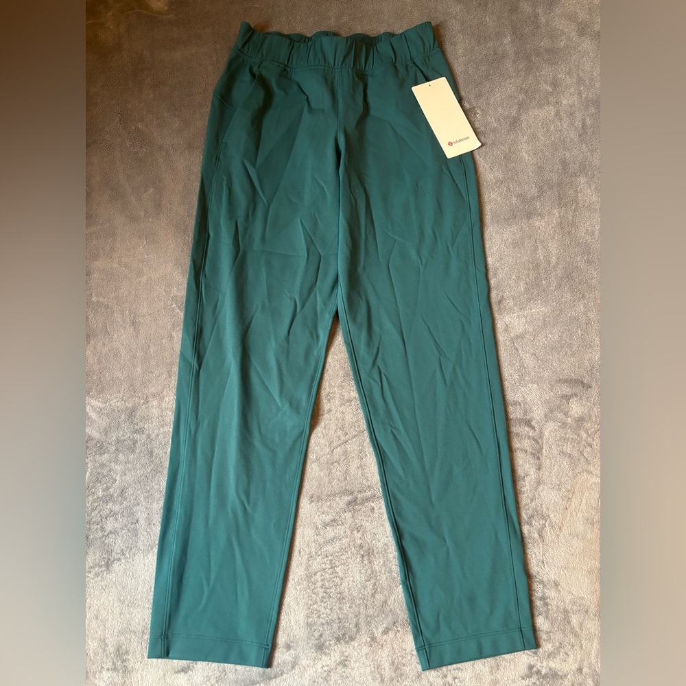 Lululemon Luxtreme Slim-Fit Pull-On MR Pants - Size 4 - Storm teal